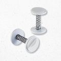 Veerwobbler / Spiraalwobbler per 100 stuks