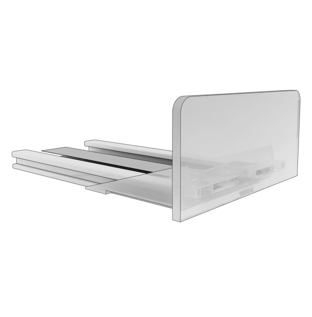 Artikelschuiver Push VI - Breed met half hoge stopper
